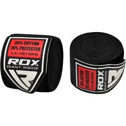 RDX SPORTS RDX HW Elasticated Hand Wraps -Sports-Boxing & Martial Arts rdx hand wraps bandages fist inner gloves 28