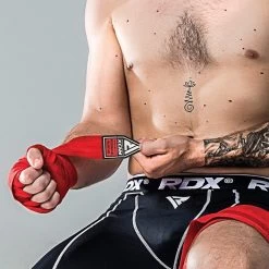 RDX SPORTS RDX HW Elasticated Hand Wraps -Sports-Boxing & Martial Arts rdx hand wraps bandages fist inner gloves 34