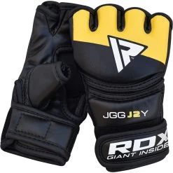 RDX SPORTS RDX J2 KIDS MMA GRAPPLING GLOVES -Sports-Boxing & Martial Arts rdx kids leather x grappling mma gloves 132