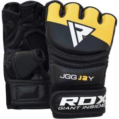 RDX SPORTS RDX J2 KIDS MMA GRAPPLING GLOVES -Sports-Boxing & Martial Arts rdx kids leather x grappling mma gloves 134