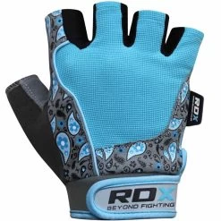 RDX SPORTS RDX S6 LADIES BLUE GYM GLOVES -Sports-Boxing & Martial Arts rdx ladies gym workout amara weight lifting gloves 323