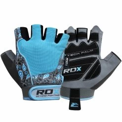 RDX SPORTS RDX S6 LADIES BLUE GYM GLOVES -Sports-Boxing & Martial Arts rdx ladies gym workout amara weight lifting gloves 327