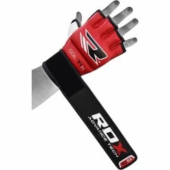 RDX SPORTS RDX T1 LEATHER MMA GLOVES -Sports-Boxing & Martial Arts rdx leather mma gel training grappling gloves 209