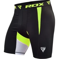 RDX SPORTS RDX X3 THERMAL SPATS SHORTS -Sports-Boxing & Martial Arts rdx mma thermal compression shorts base layer 82