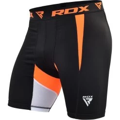 RDX SPORTS RDX X3 THERMAL SPATS SHORTS -Sports-Boxing & Martial Arts rdx mma thermal compression shorts base layer 87