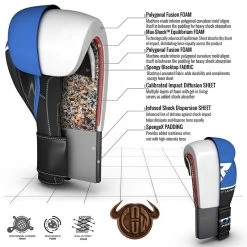 RDX SPORTS RDX T9 ACE LEATHER BOXING GLOVES -Sports-Boxing & Martial Arts rdx quad kore leather training gloves 26