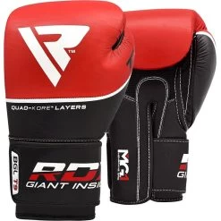 RDX SPORTS RDX T9 ACE LEATHER BOXING GLOVES -Sports-Boxing & Martial Arts rdx quad kore leather training gloves 34