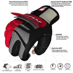 RDX SPORTS RDX T1 TAEKWONDO GLOVES -Sports-Boxing & Martial Arts rdx wtf taekwondo grappling gloves tkd 18