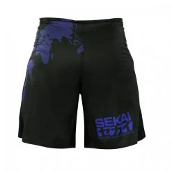 Fuji Sekai 2.0 IBJJF Fight Shorts -Sports-Boxing & Martial Arts sekai 2.0 ibjjf grappling shorts blue 4