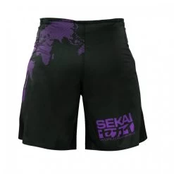 Fuji Sekai 2.0 IBJJF Fight Shorts -Sports-Boxing & Martial Arts sekai 2.0 ibjjf grappling shorts purple 2