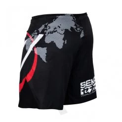 Fuji Sekai 2.0 IBJJF Fight Shorts -Sports-Boxing & Martial Arts sekai 2.0 ibjjf grappling shorts red 4