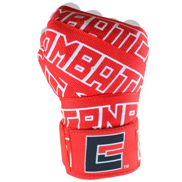 Combat Corner Supreme 200″ Hand Wraps Red 4 Combat Corner Supreme 200″ Hand Wraps Red - Image 2