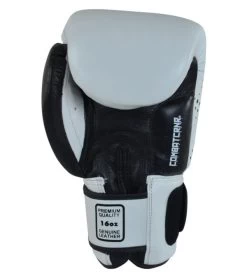 Combat Corner Supreme Thai Boxing Gloves White -Sports-Boxing & Martial Arts supreme thai boxing gloves white 135