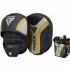 RDX SPORTS RDX T17 AURA PRO BOXING TRAINING CURVED PUNCH MITTS