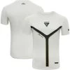 RDX SPORTS RDX T17 AURA SHORT SLEEVE WHITE T-SHIRT -Sports-Boxing & Martial Arts t17 aura short sleeve white t shirt 1 4