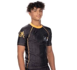 Fuji Team FUJI Short Sleeve Rashguard Black [ADULT SIZES]