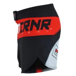 Combat Corner Supreme Hybrid Fight Shorts (Red) -Sports-Boxing & Martial Arts thaiShortsRWLeftside 600x600 1