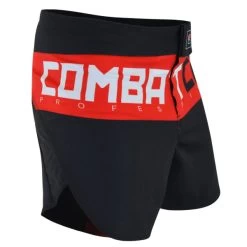 Combat Corner Supreme Hybrid Fight Shorts (Red) -Sports-Boxing & Martial Arts thaiShortsRWRightside 600x600 1