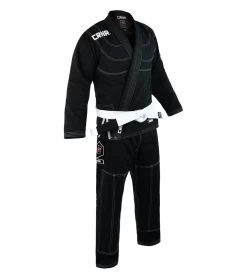Combat Corner V5 BJJ GI – FREE WHITE BELT 23 Combat Corner V5 BJJ GI – FREE WHITE BELT -Sports-Boxing & Martial Arts v5 BJJ GI BLACK ANGLE 1
