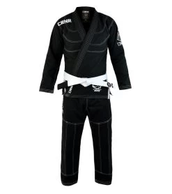 Combat Corner V5 BJJ GI – FREE WHITE BELT 24 Combat Corner V5 BJJ GI – FREE WHITE BELT -Sports-Boxing & Martial Arts v5 BJJ GI BLACK FRONT