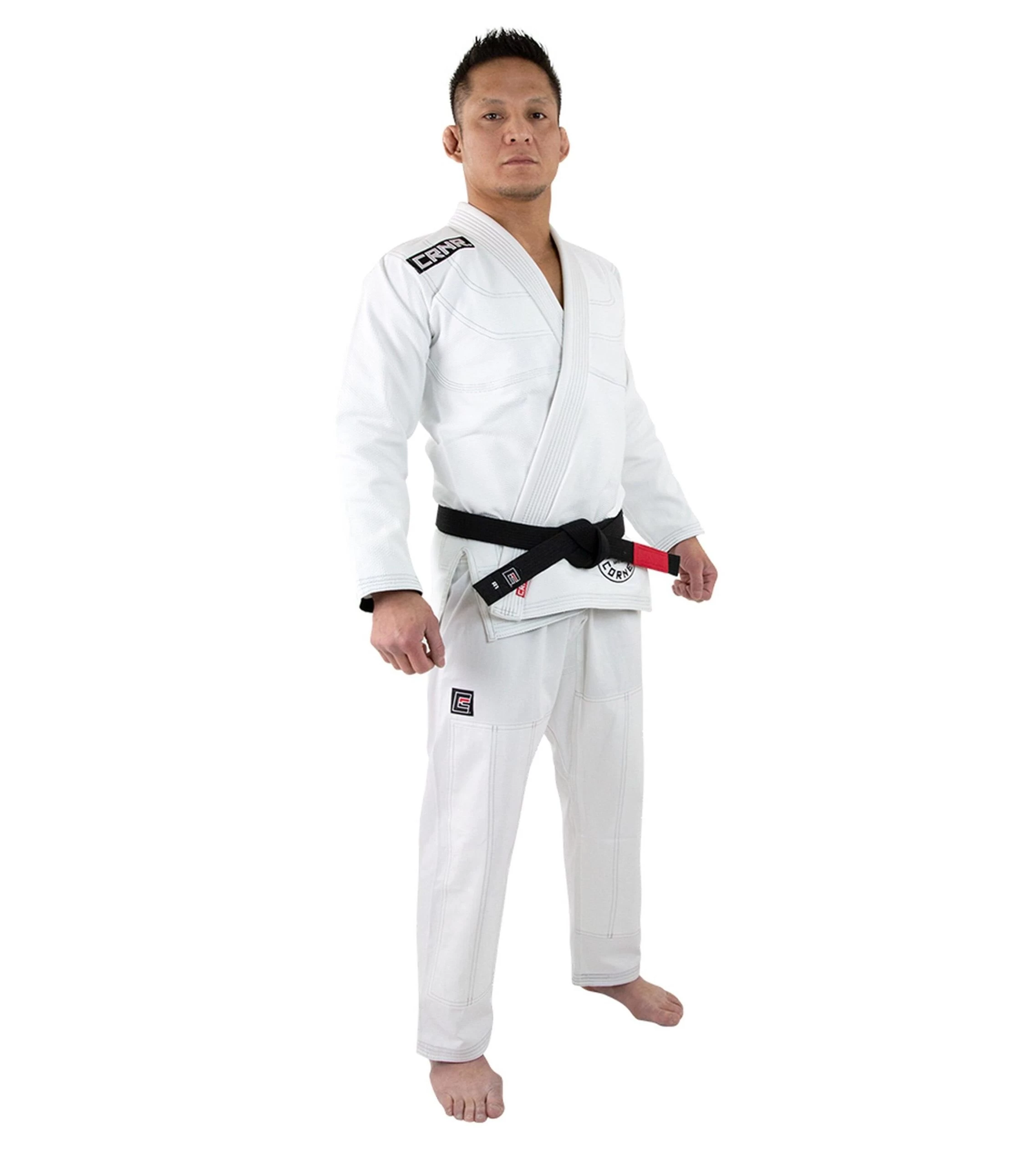 Combat Corner BJJ GI - White V6 - FREE WHITE BELT 3 Combat Corner BJJ GI - White V6 - FREE WHITE BELT