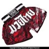 Venum Tecmo Muay Thai Shorts - Red -Sports-Boxing & Martial Arts vn sh 031 565