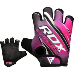 RDX SPORTS RDX F2 WOMEN PINK GYM WORKOUT GLOVES -Sports-Boxing & Martial Arts women s fitness gym gloves 279