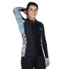 Fuji Kimono Kid's Long Sleeve Rashguard Blue