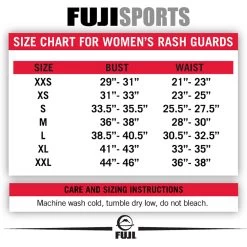 FUJI SPORTS HAIKU WOMEN'S RASH GUARD -Sports-Boxing & Martial Arts womens rashguard