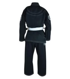 Combat Corner YoungStar Youth Brazilian Jiu Jitsu Form2 GI – FREE WHITE BELT -Sports-Boxing & Martial Arts ysBlackBack 600x675 1024x1024 d62441f9 e610 4649 9c2f 8feb255a3637