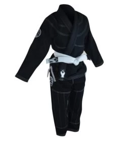 Combat Corner YoungStar Youth Brazilian Jiu Jitsu Form2 GI – FREE WHITE BELT -Sports-Boxing & Martial Arts ysBlackFront3 600x675 1024x1024 adfb261b 4dd1 44ea abc5 173181df7ef6